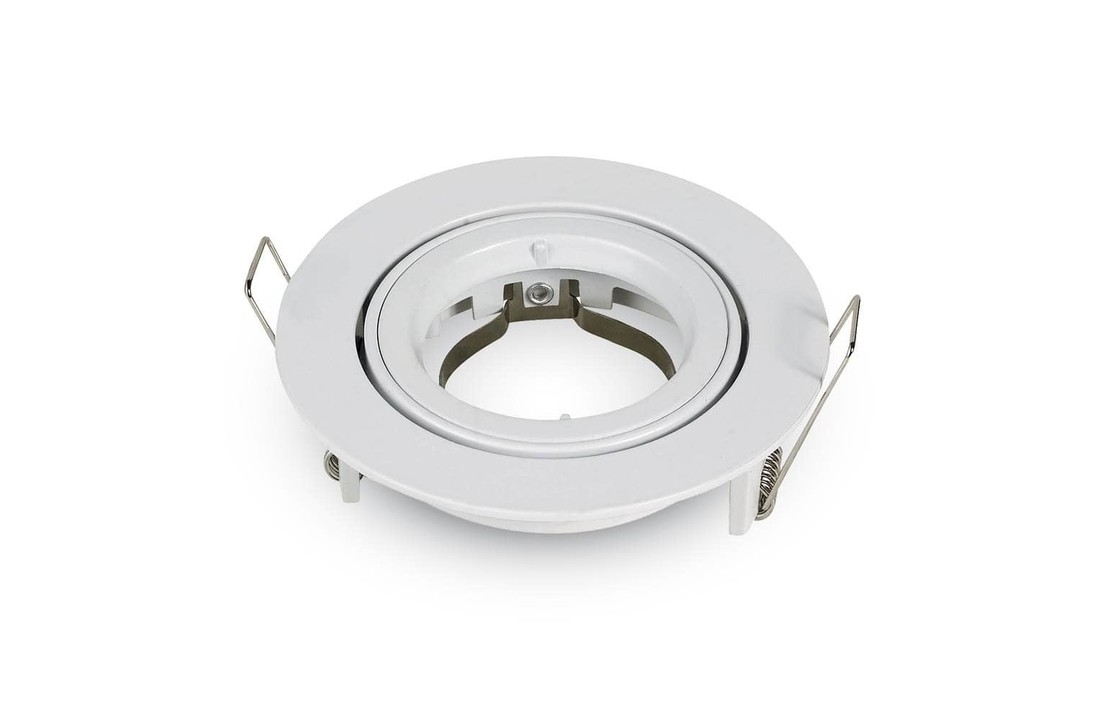 230 Volt LED Inbouwspot Mila - Dimbaar - 38MM Inbouwdiepte - Mat Wit