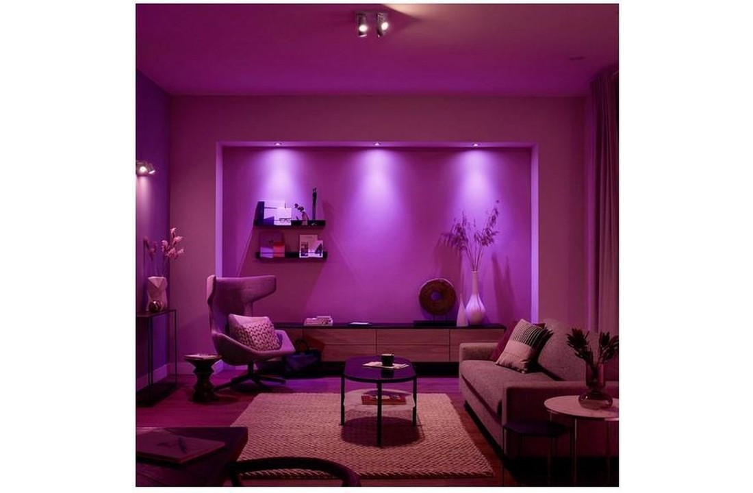 2x HUE Philips White & Color GU10 LED Spot