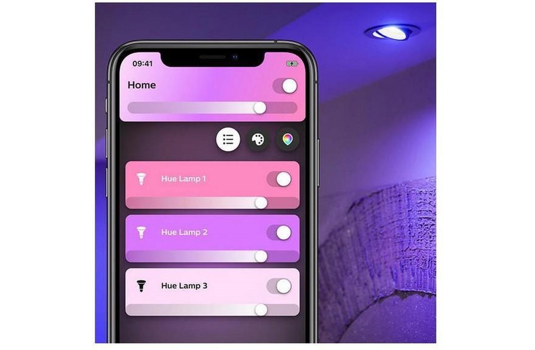 2x HUE Philips White & Color GU10 LED Spot