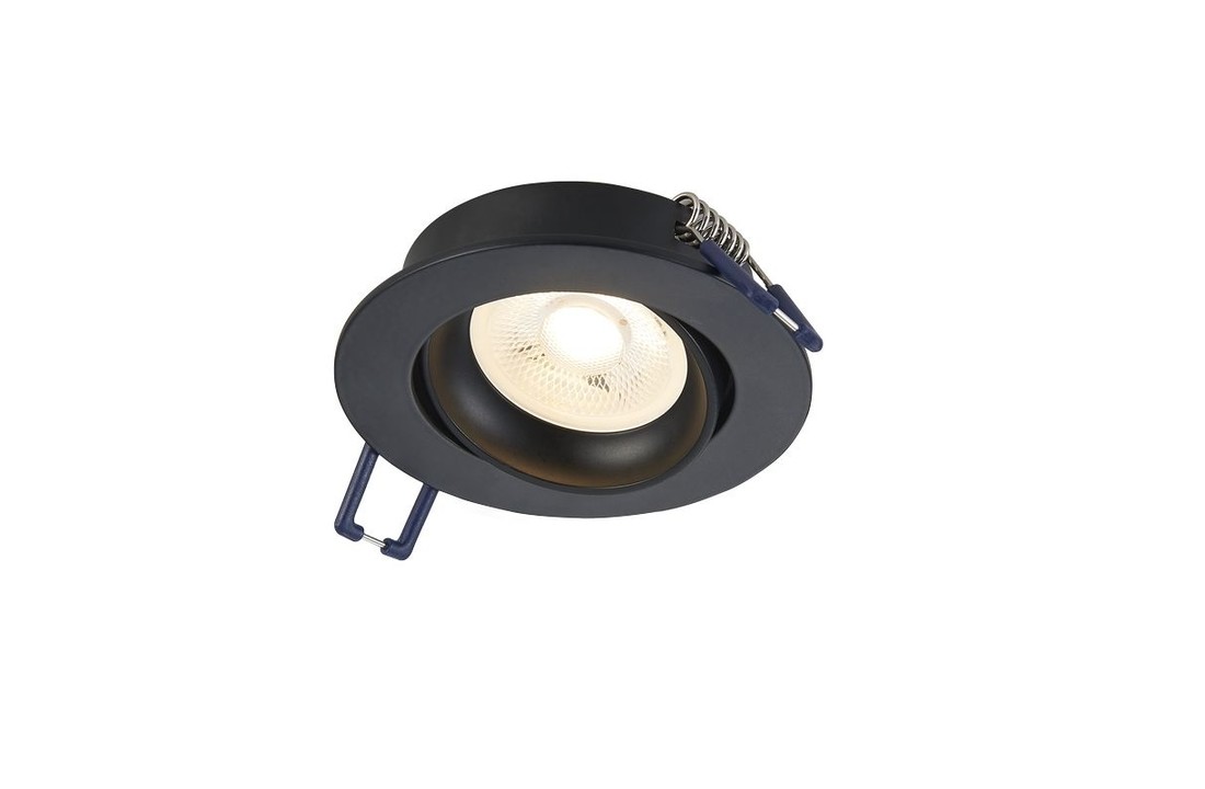 LED Spot - Carme - Dimbaar - Philips - Mat Zwart
