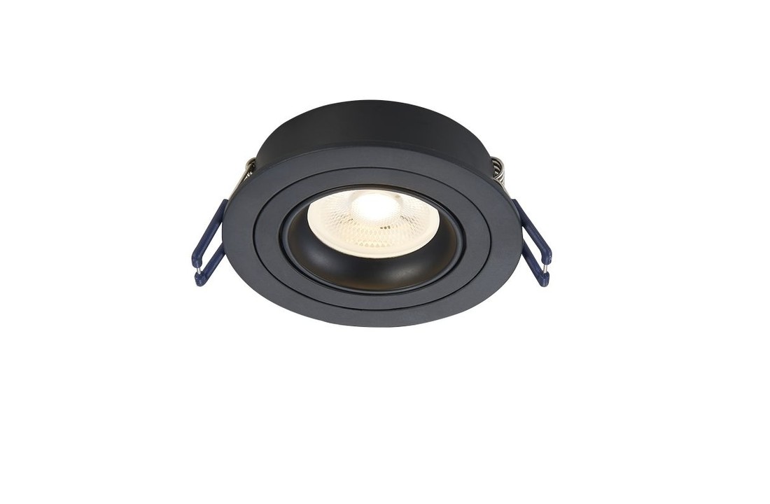 LED Inbouwspot - Baldr - Dimbaar - Luxe Design - Mat Zwart