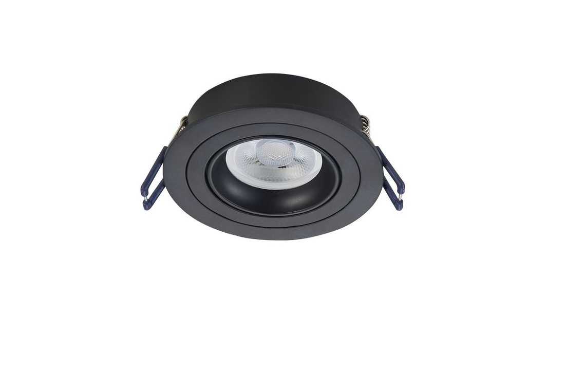 LED Inbouwspot - Baldr - Dimbaar - Luxe Design - Mat Zwart