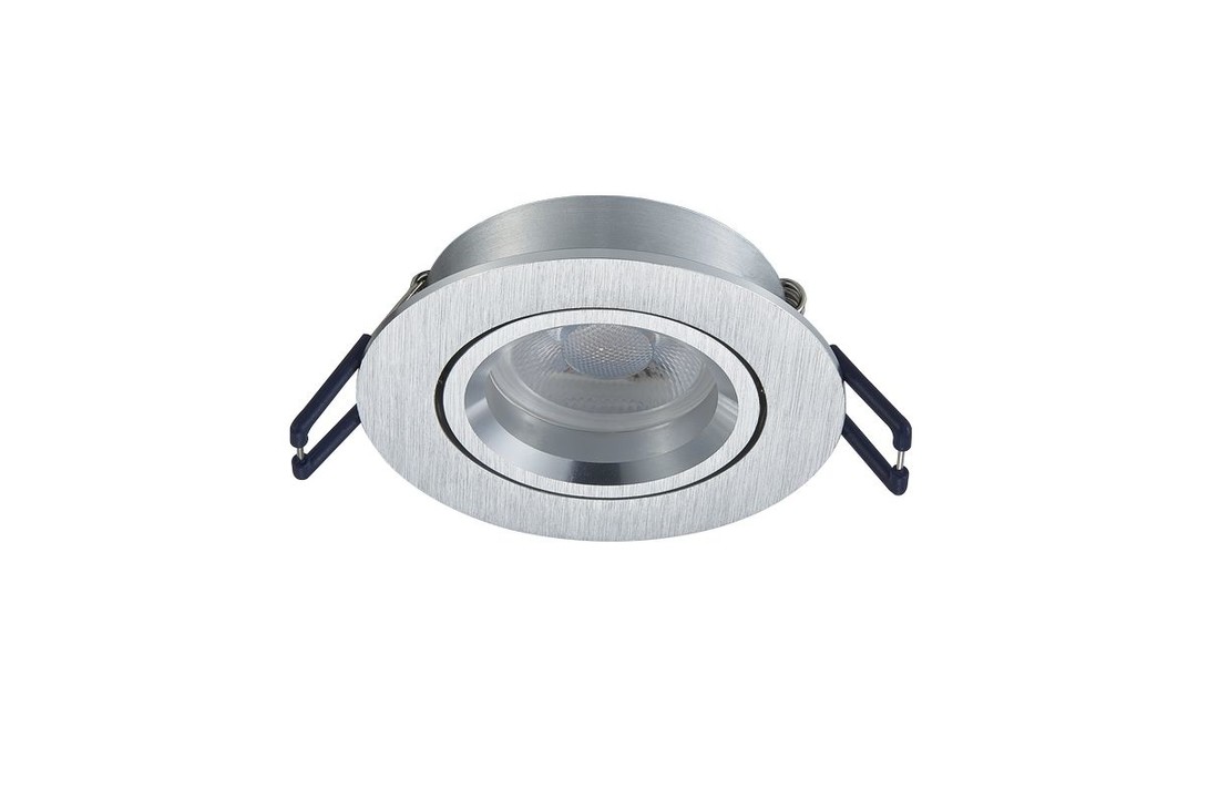 LED Inbouwspot - Eos - Dimbaar - Luxe Design - Geborsteld aluminium