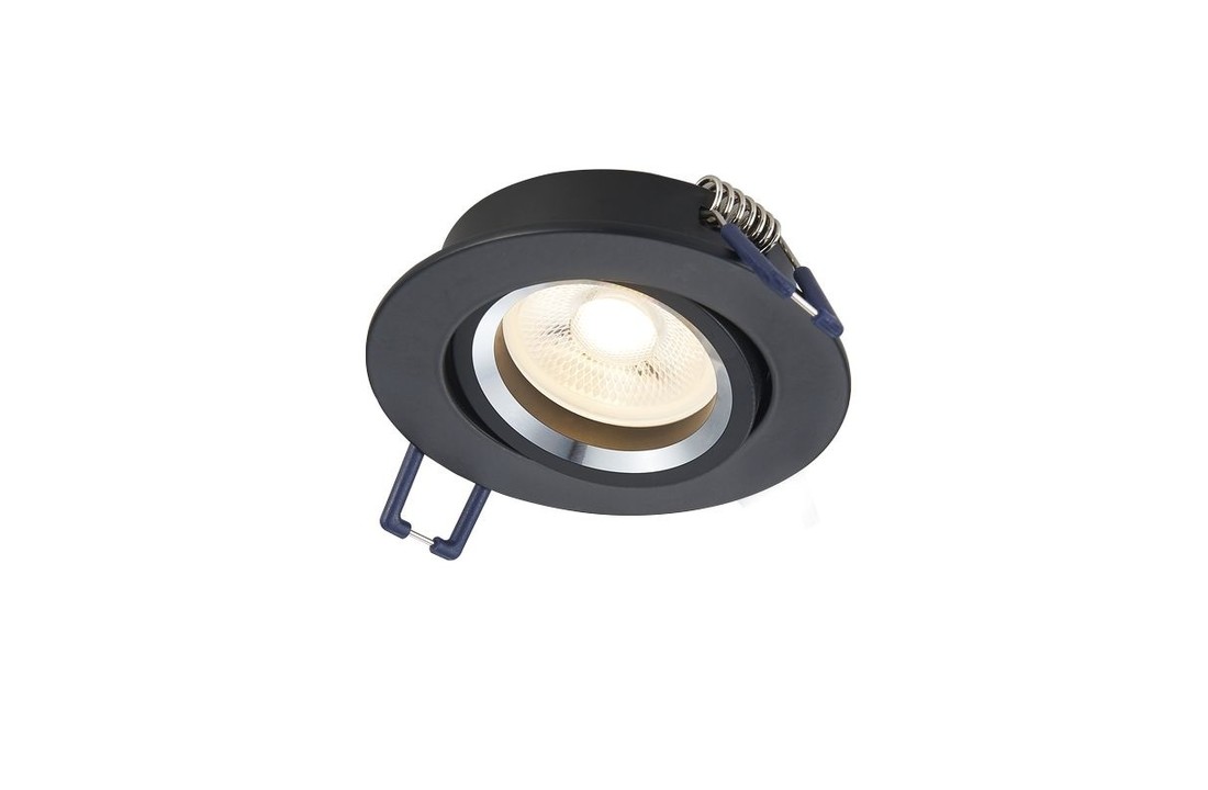 LED Inbouwspot - Eos - Dimbaar - Luxe Design - Mat Zwart