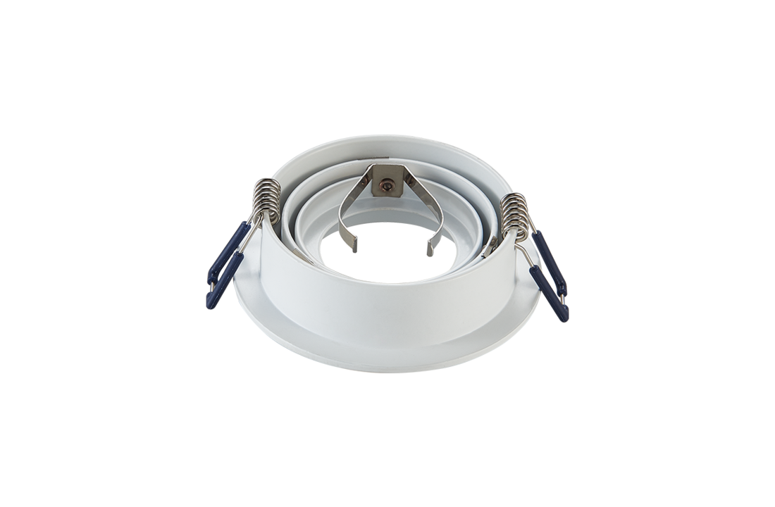 LED Spot GU10 Armatuur - Baldr - Luxe Design - Mat wit