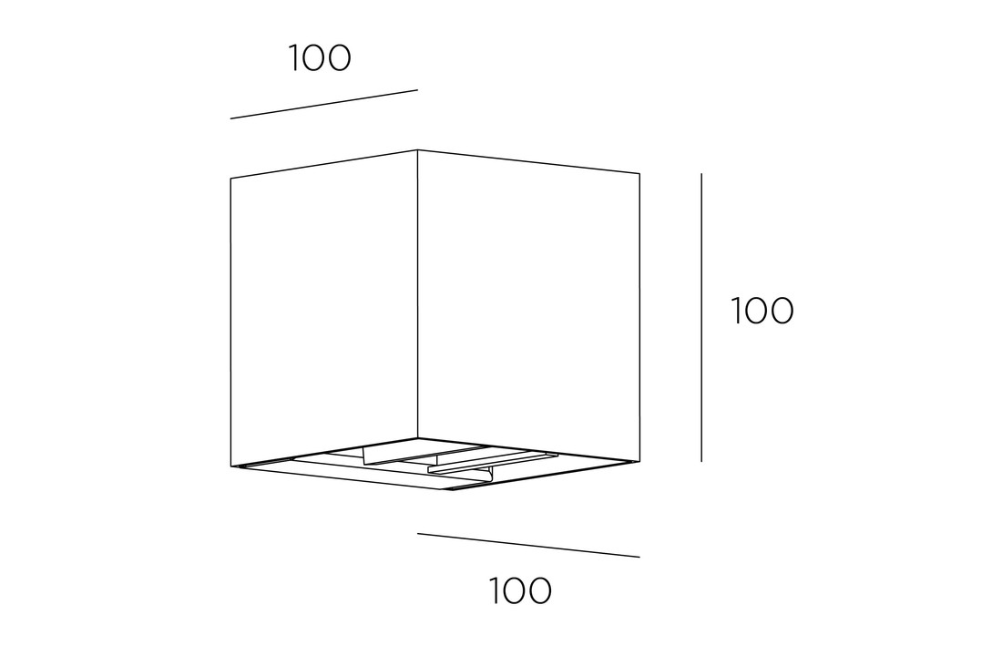 Led Wandlamp - Dim to Warm - 2 x 3 Watt - IP65 - Grijs
