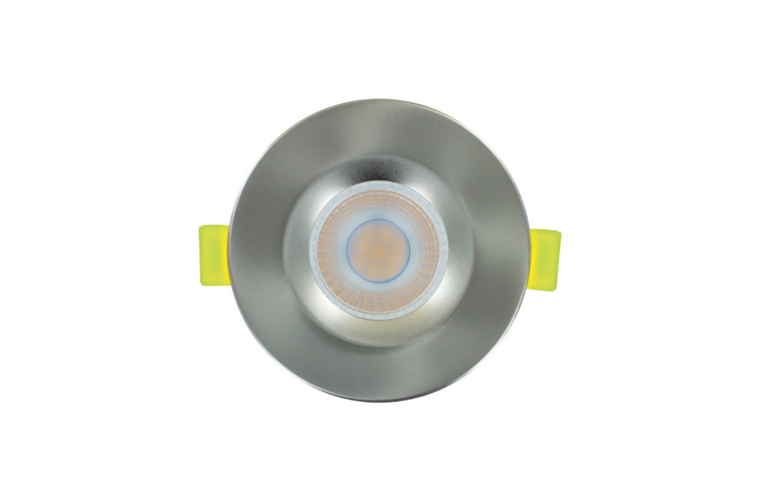 Brandwerende LED Inbouwspot Bologna IP65 - Satin - 6 Watt