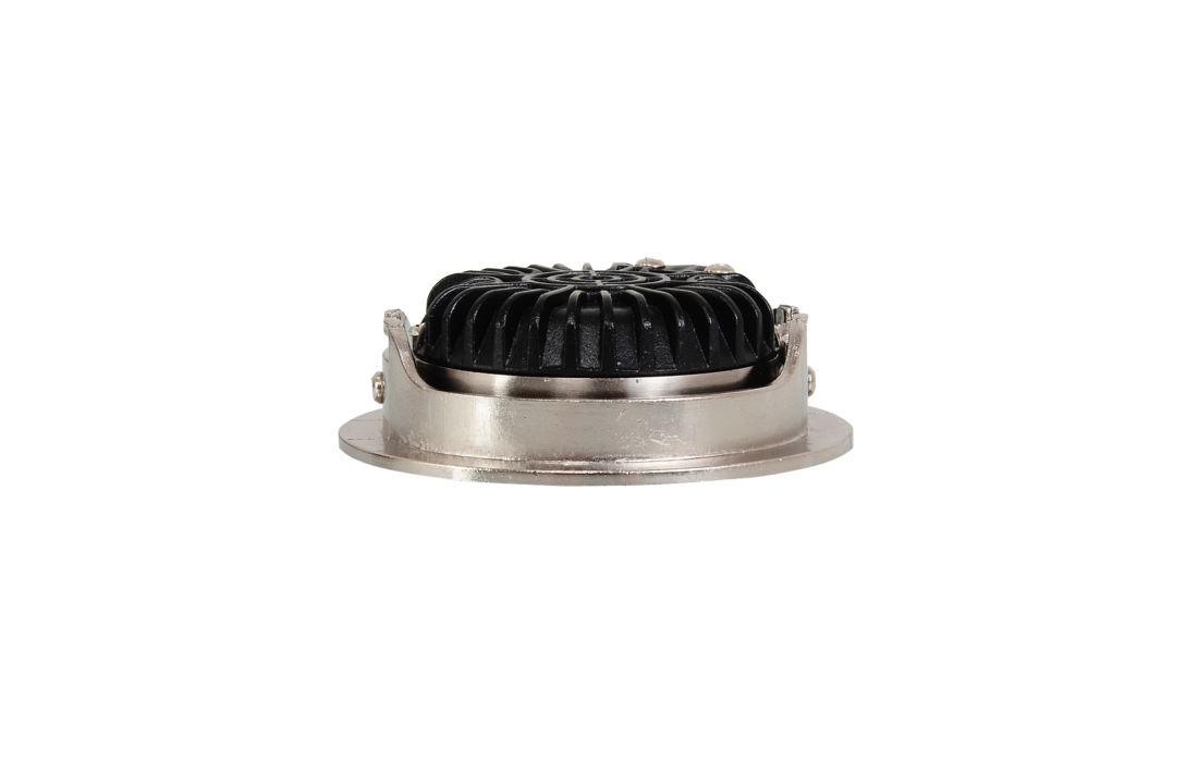 230V LED inbouwspot IP65 Balerno - Nikkel - 5 Watt - 2700K