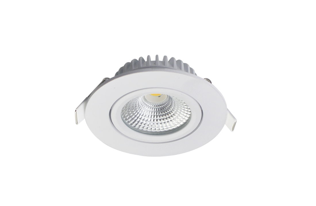 230V LED inbouwspot Balerno - Wit - 5 Watt - 2700K