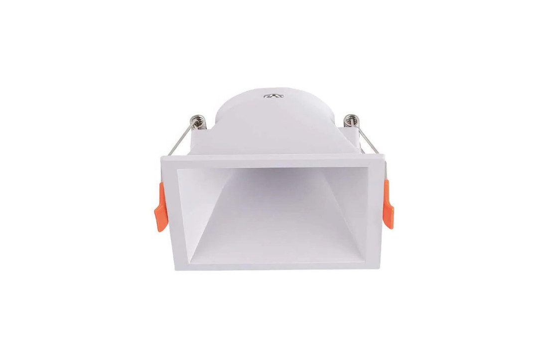 York IP20 GU10 armatuur - Mat Wit - Verdiept - Vierkant