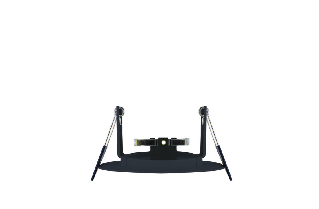 Dimbare IP65 LED inbouwspot - Bari - Mat Zwart - Brandwerend