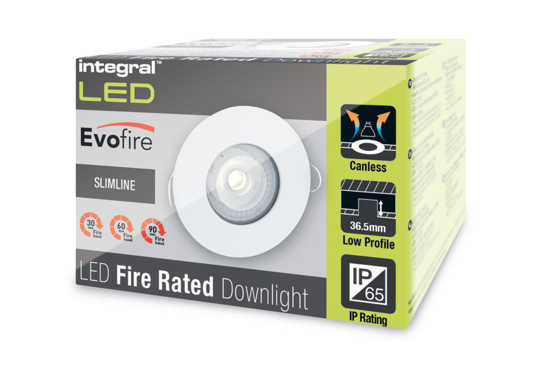 Dimbare IP65 LED inbouwspot - Baris- Mat wit - Brandwerend