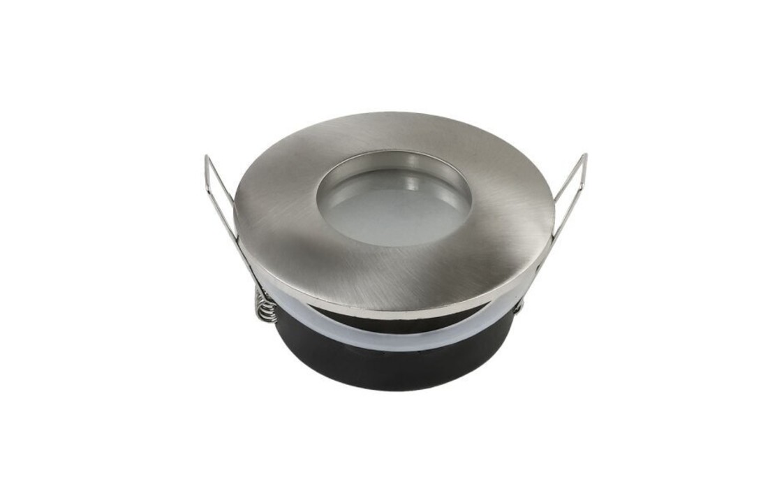 IP44 GU10 armatuur - Geborsteld aluminium - Hollywood