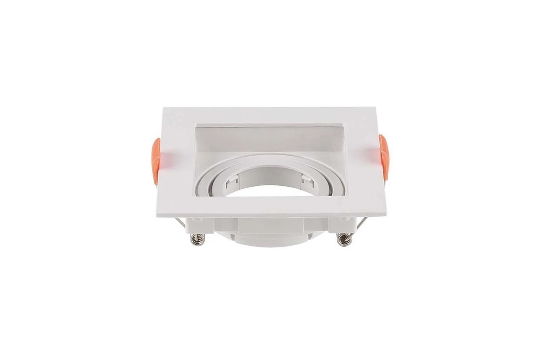 Leeds IP20 GU10 armatuur - Mat Wit - Verdiept