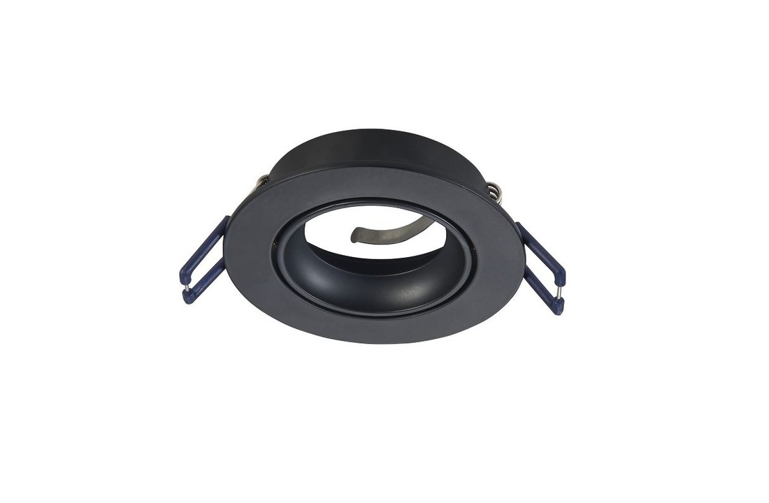 Mirador GU10 Armatuur IP20 - Kantelbaar - Mat Zwart