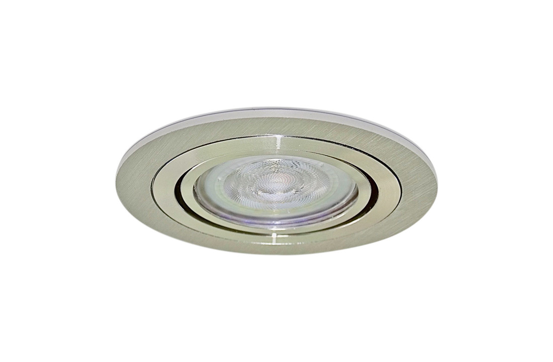 Dimbare LED inbouwspot Ghandi - geborsteld aluminium