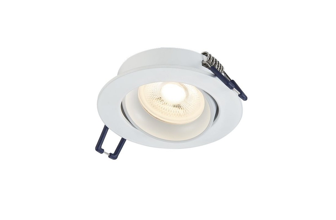 Platte Inbouwspot - Aurora - Dimbaar - Mat wit - Luxe design