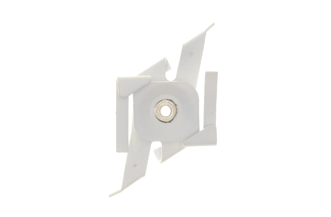 PENDELCLIP 3-FASE RAIL - WIT