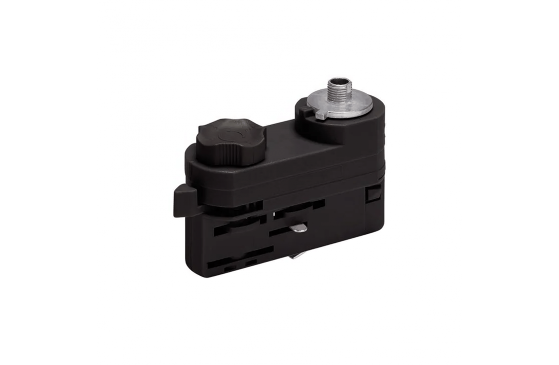 Pendel Adapter 3-Fase Rail - Zwart