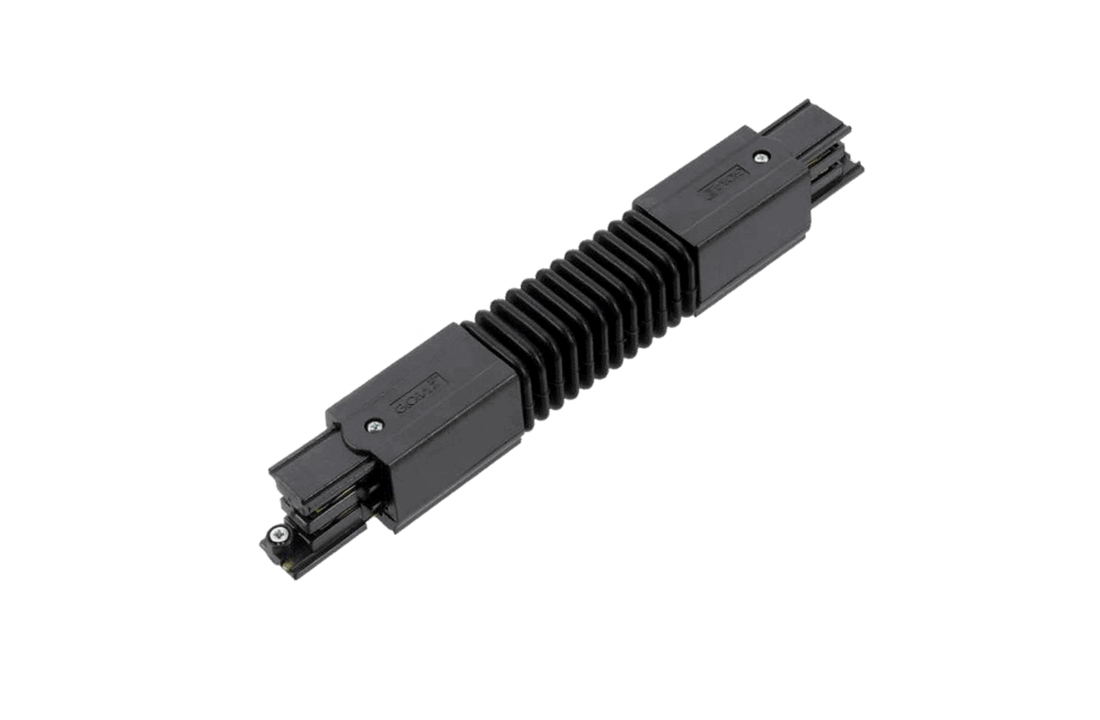 Flexibele Connector - Zwart | 3-Fase railsystemen