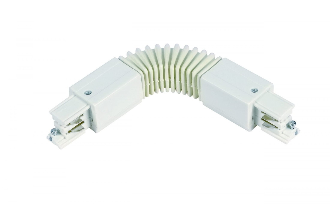 Flexibele Connector - Wit | 3-Fase railsystemen