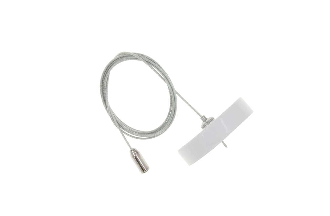 PENDELSET CLIP WIT - VOOR 1-FASE RAILSYSTEMEN