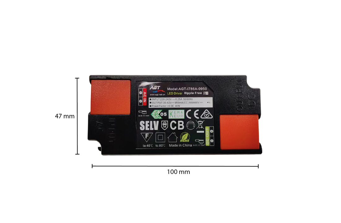 Led paneel driver - geschikt voor led panelen 40 watt