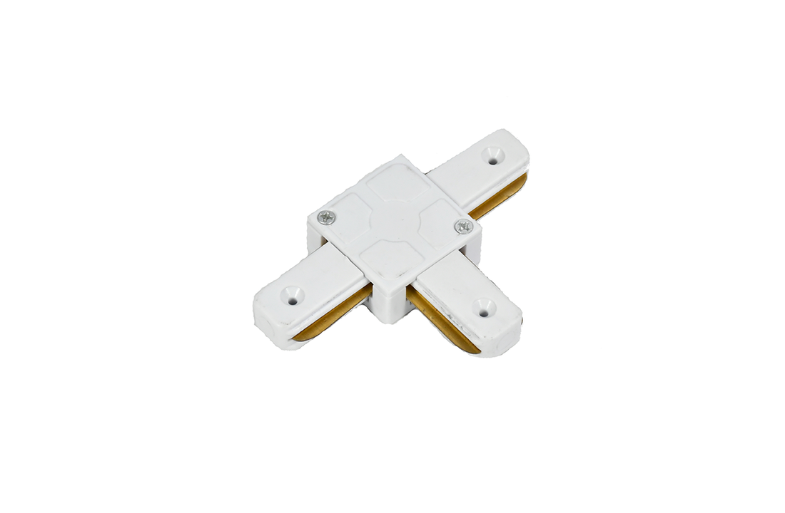 1-FASE RAIL T-VORM CONNECTOR - WIT