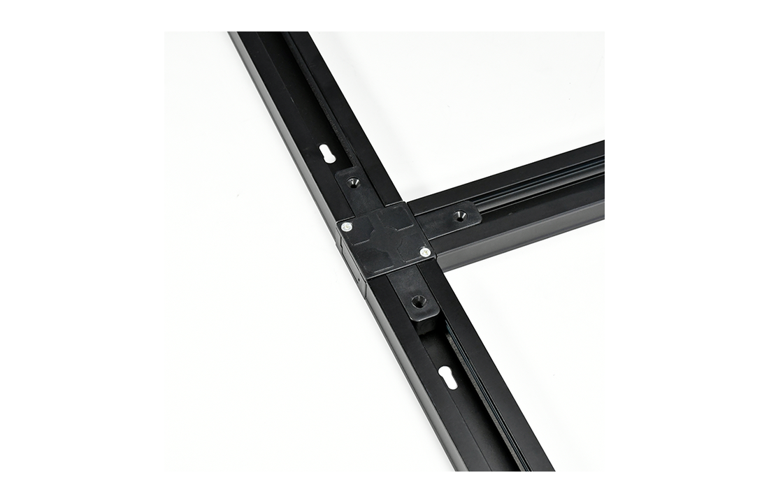 1-FASE RAIL T-VORM CONNECTOR - ZWART