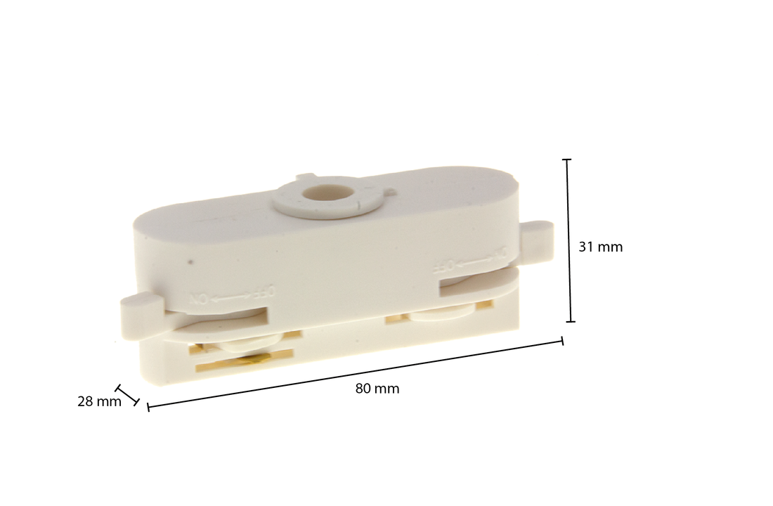 1-FASE RAIL ADAPTER - WIT