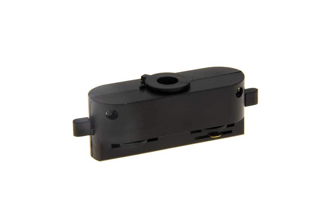 1-FASE RAIL ADAPTER - ZWART