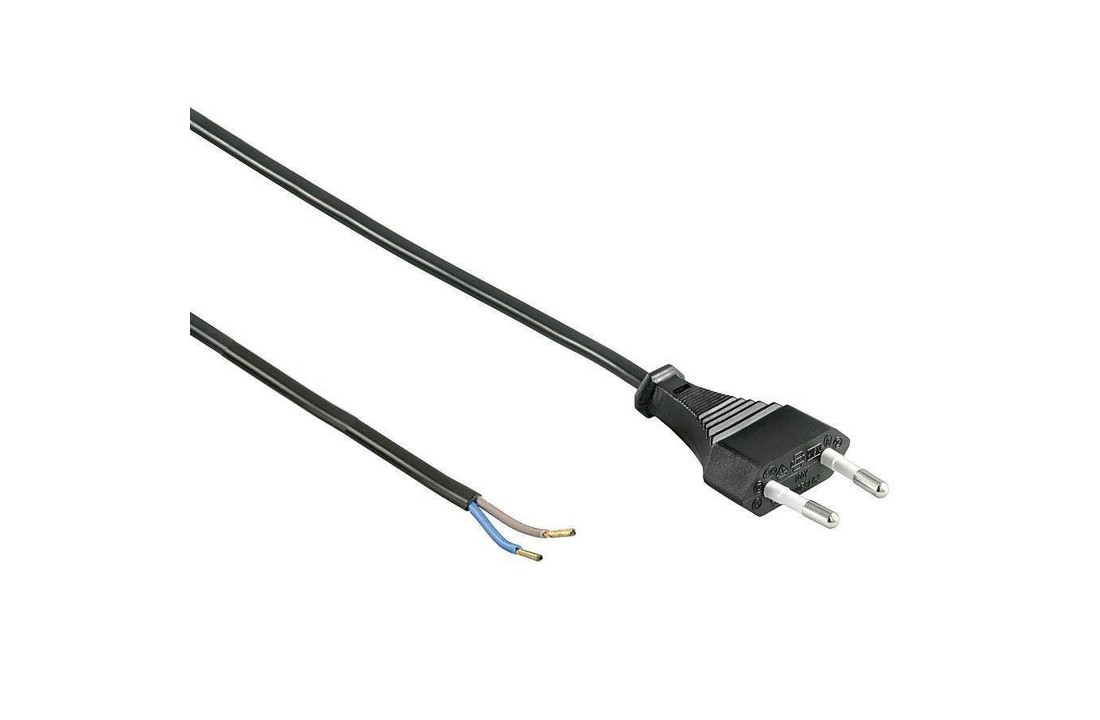 Netsnoer 3 Meter - 220V + Europlug stekker