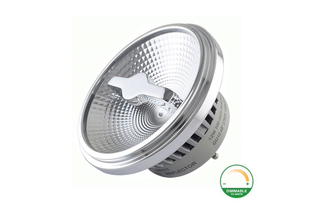 Led AR111 GU10 spot | Dim to Warm | 12w | CRI>95