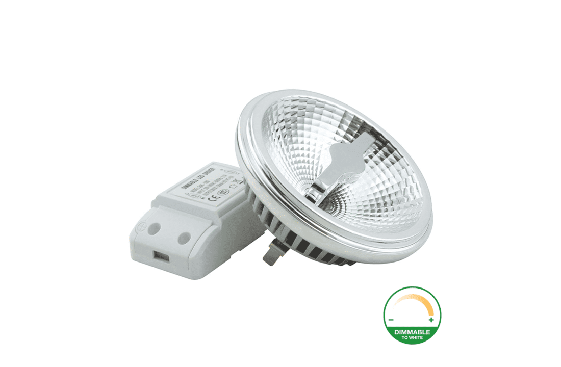 Led AR111 G53 spot | Dim to Warm | 12w | CRI>95