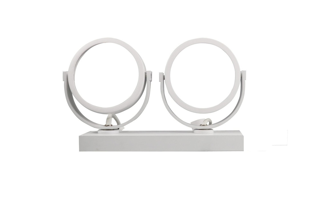 LED AR111 Opbouwarmatuur | Dubbel | Wit | exclusief AR111 spot