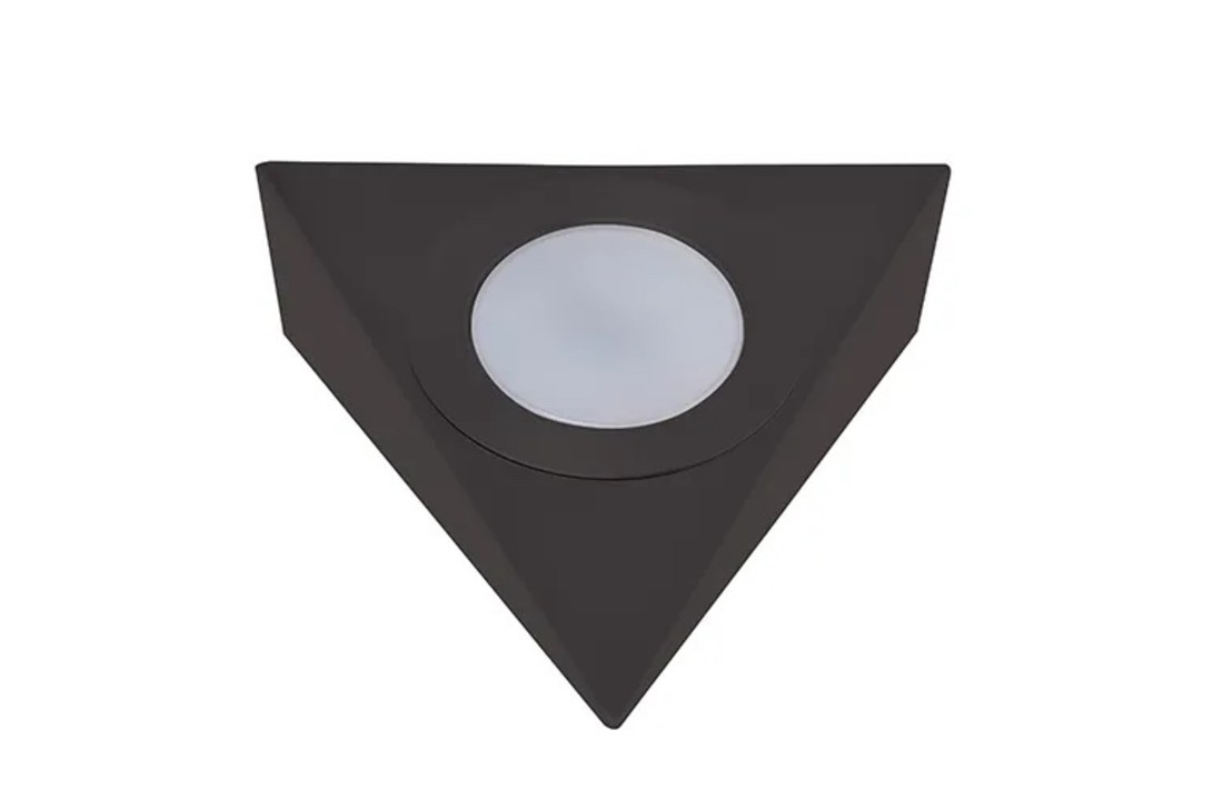 230V Led opbouwspot | Keukenspot | 3 Watt - Mat Zwart - IP44