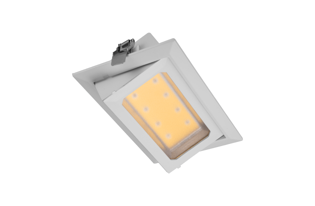 Led Banaanspot 30 watt | Led Downlight - vierkant - 30 watt - 4000K