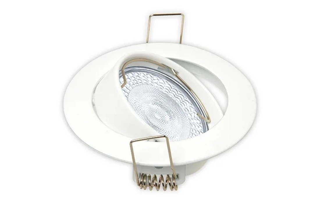 Led Spot Rhodos - Wit - Dimbaar - Kantelbaar