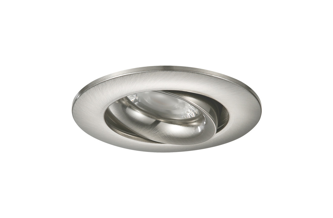 Mini LED Inbouwspot Hugo - RVS Kleur - Dim to Warm - 20mm Inbouwdiepte