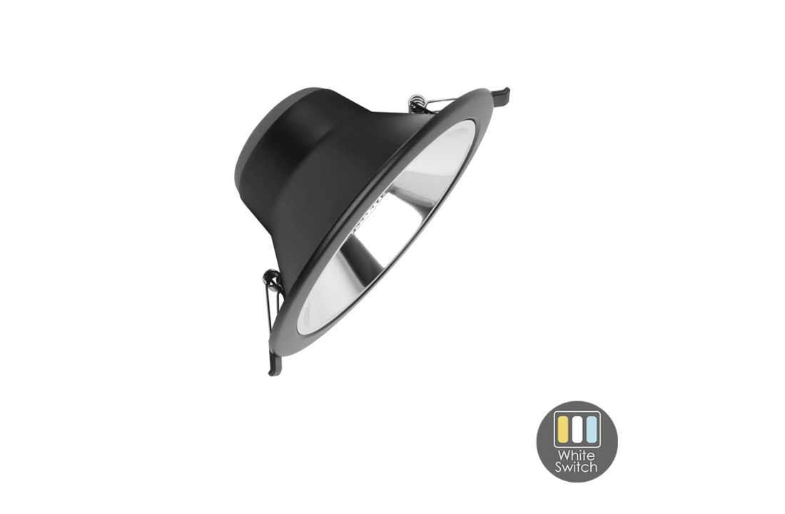 LED Downlight Reflector - Tri Color - 15 Watt - Zaagmaat Ø145-155MM - Copy