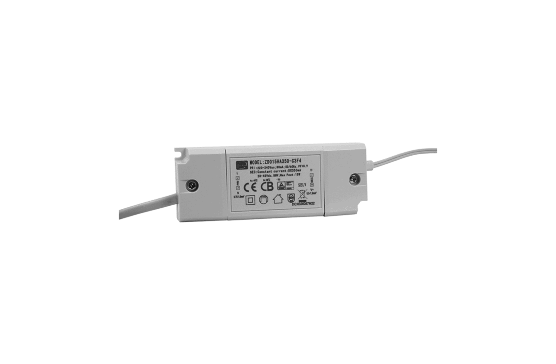 LED Downlight Reflector - Tri Color - 20 Watt - Zaagmaat Ø195MM - Zwart