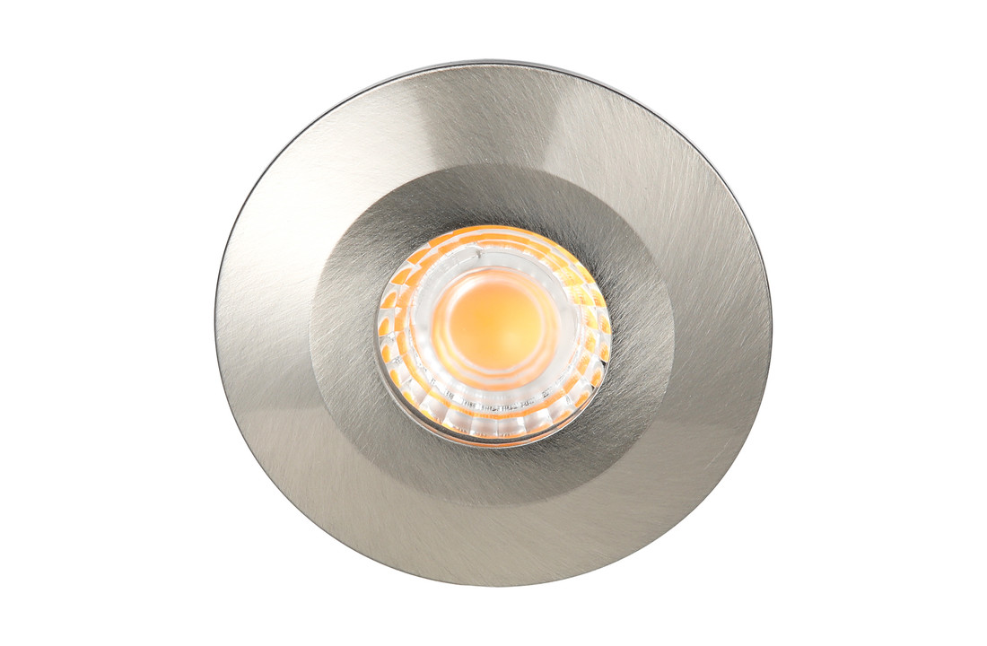 Mini LED Inbouwspot Lugo - RVS Kleur - Dim to Warm - 12mm Inbouwdiepte