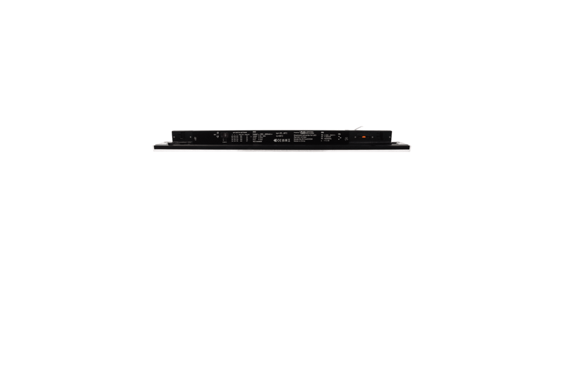 3-Fase Railarmatuur | 60 watt | Zwart | 5 jaar garantie - 4000K