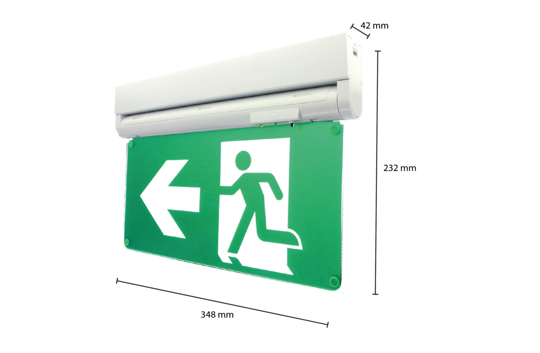 Noodverlichting MIRA - 3.5W - IP20 ( Inclusief Stickers )