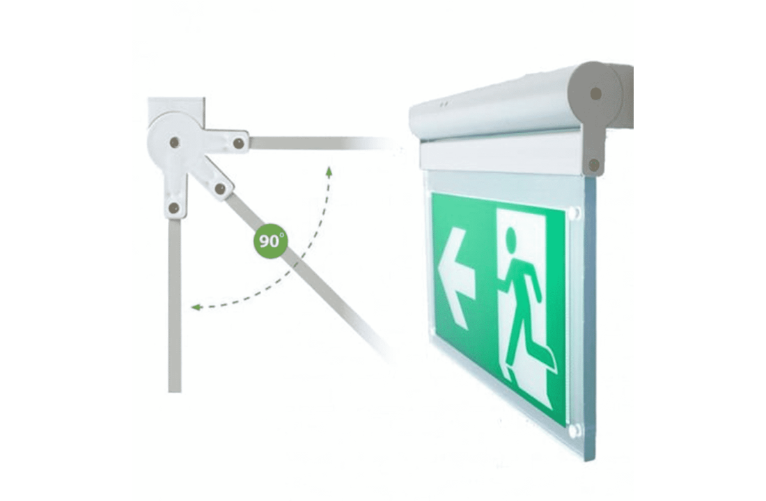 Noodverlichting MIRA - 3.5W - IP20 ( Inclusief Stickers )