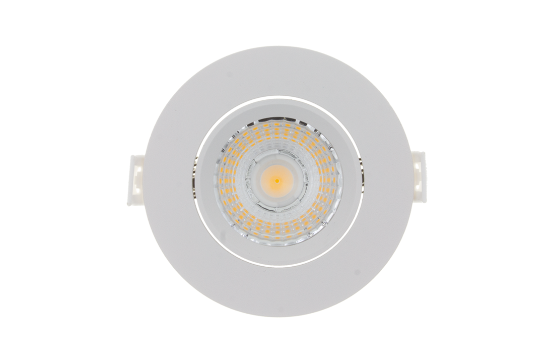 Led Inbouwspot Janus - 6 watt - Dim to Warm - Hoge Kwaliteit - Mat Wit