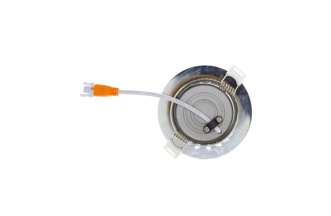 Led Inbouwspot Janus - 6 watt - Dim to Warm - Hoge Kwaliteit - Chroom