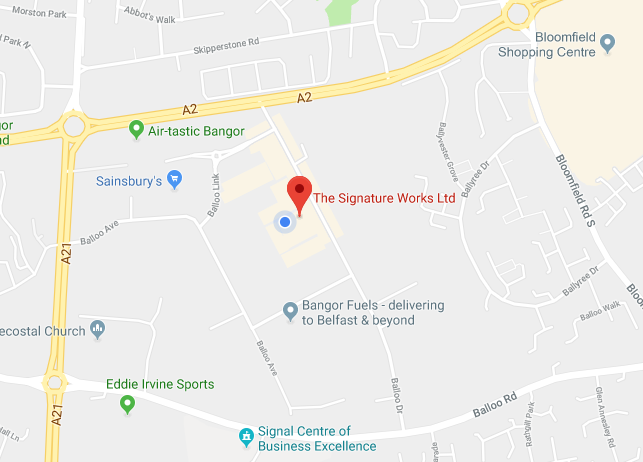 Location of Signature Schools Bangor Shop