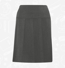 Girls Black Charleston Pleated Skirt