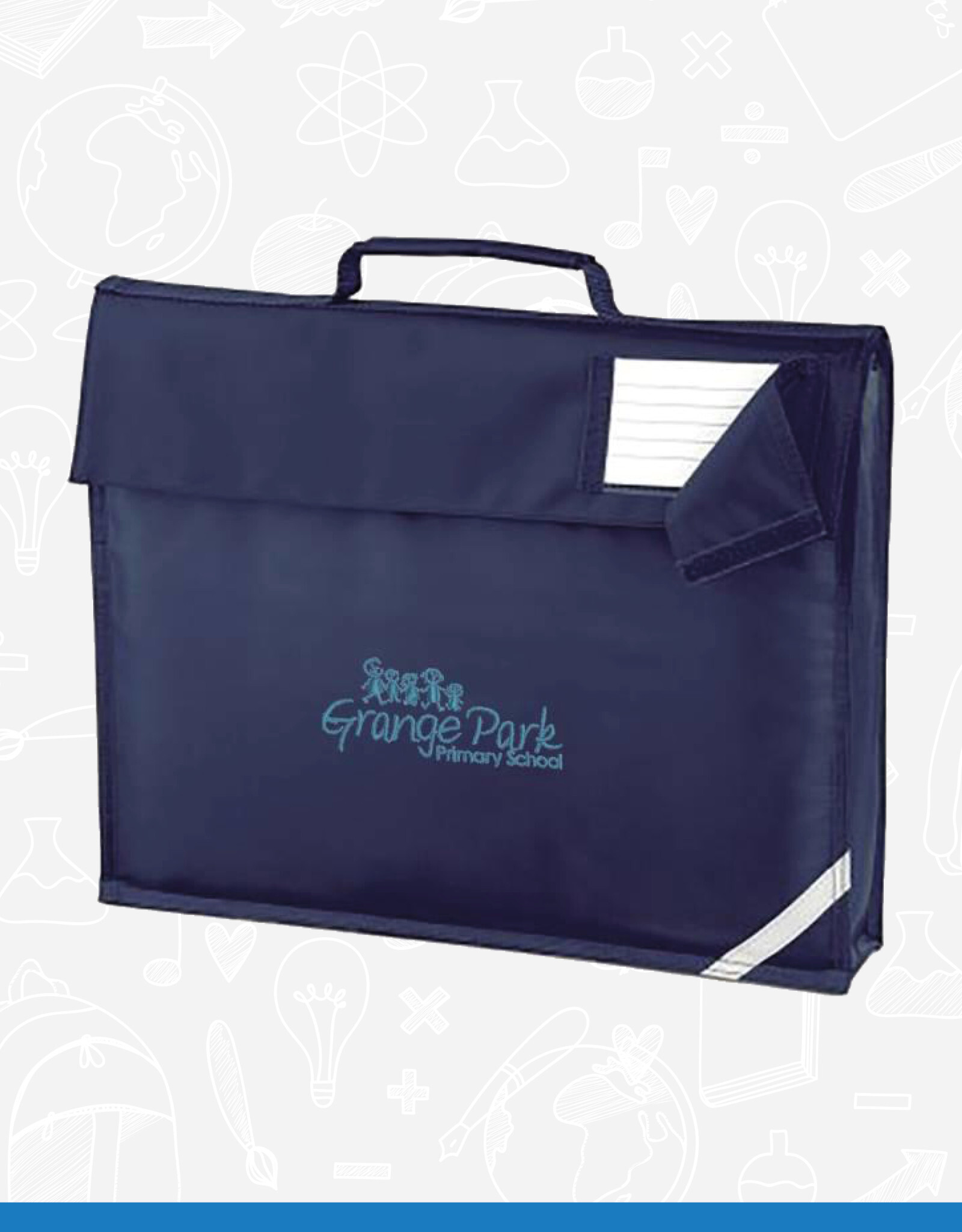 Quadra Grange Park Primary Book Bag (QD51)